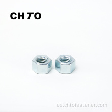 ISO 4033 Grado 8 NUTS HEXAGONALES ZINC chapados en